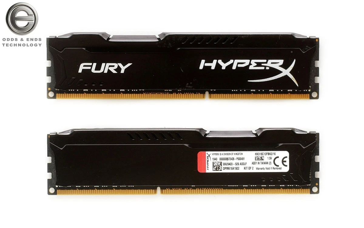 HyperX DDR3 SDRAM 8 GB Capacity per Module Memory (RAM) for sale