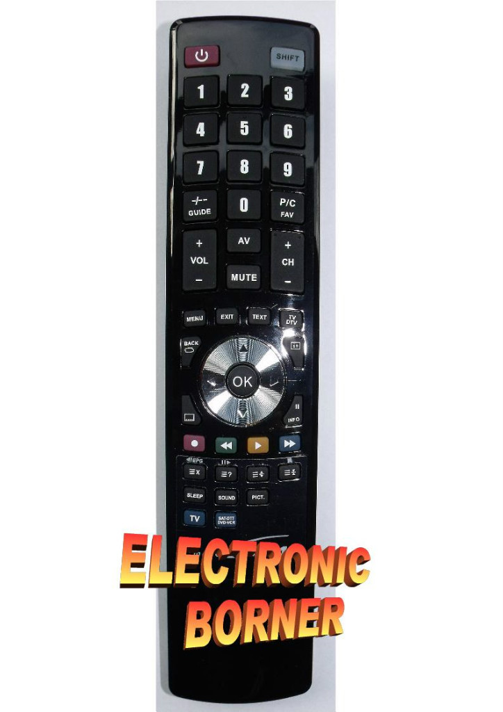 New Product Replacement Remote Control for ZAAP TV HD509N HD409N CLOD