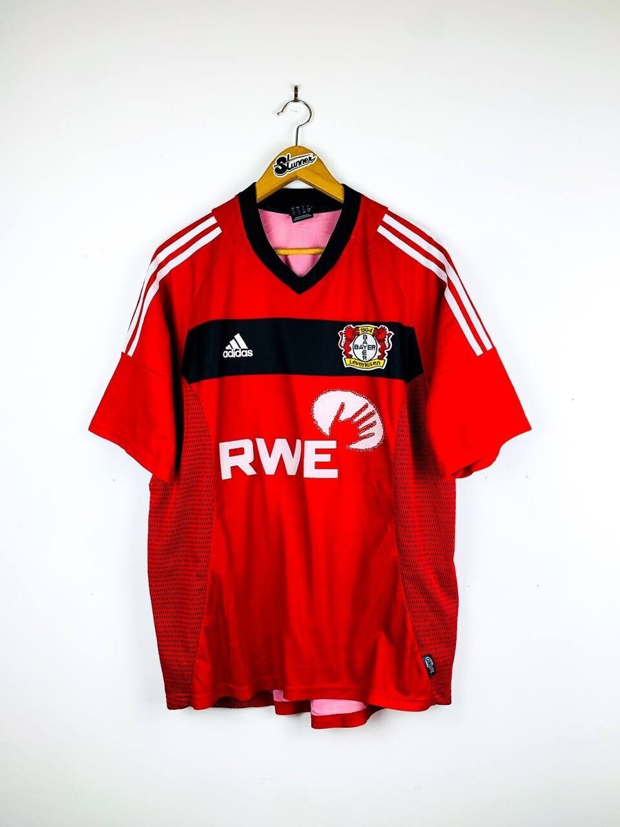 BAYER 04 LEVERKUSEN 2002/2004 HOME FOOTBALL SHIRT SOCCER JERSEY