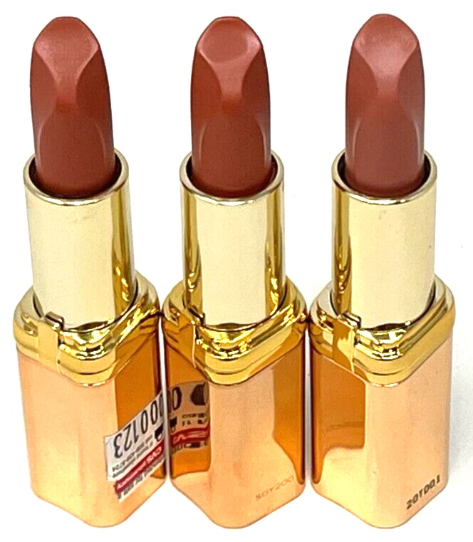 (3) Loreal Colour Riche Nude Intense Lipstick New 0.13 oz Each 178 - Nu Excessif - Image 2 of 3