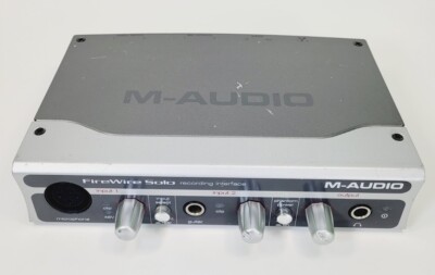 M-Audio FireWire Solo Recording Interface *No Cables 