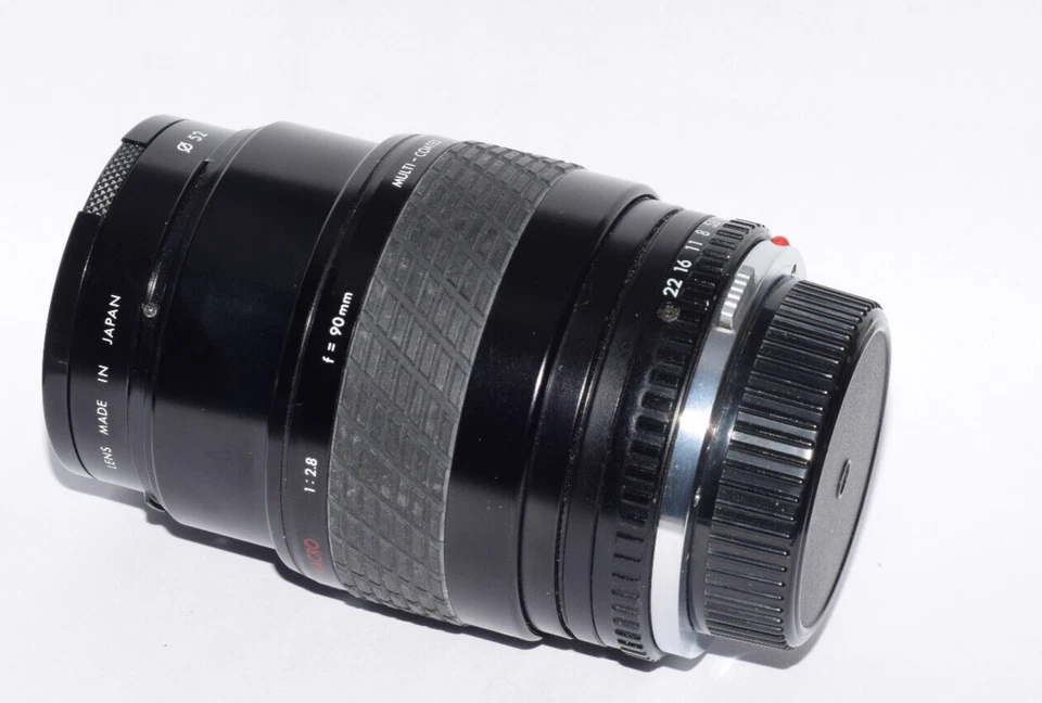 Sigma Macro 2,8/90 mm multicapa para Olympus OM Foto 2 de 4