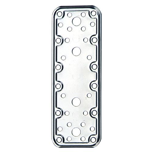 Giunzione Diritta Art.772IN 65x180 mm Acciaio Inox Aldeghi - 10 Pezzi