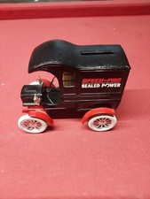 ERTL 1905 Ford Model T First Delivery Car Coin Bank Speed Pro Sealed Power USA