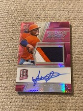 Framber Valdez 2019 spectra patch auto autograph #133 14/49