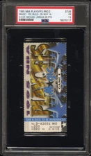 NBA PLAYOFFS - PSA Ticket 1995 Orlando Chicago MICHAEL JORDAN 39 PTS
