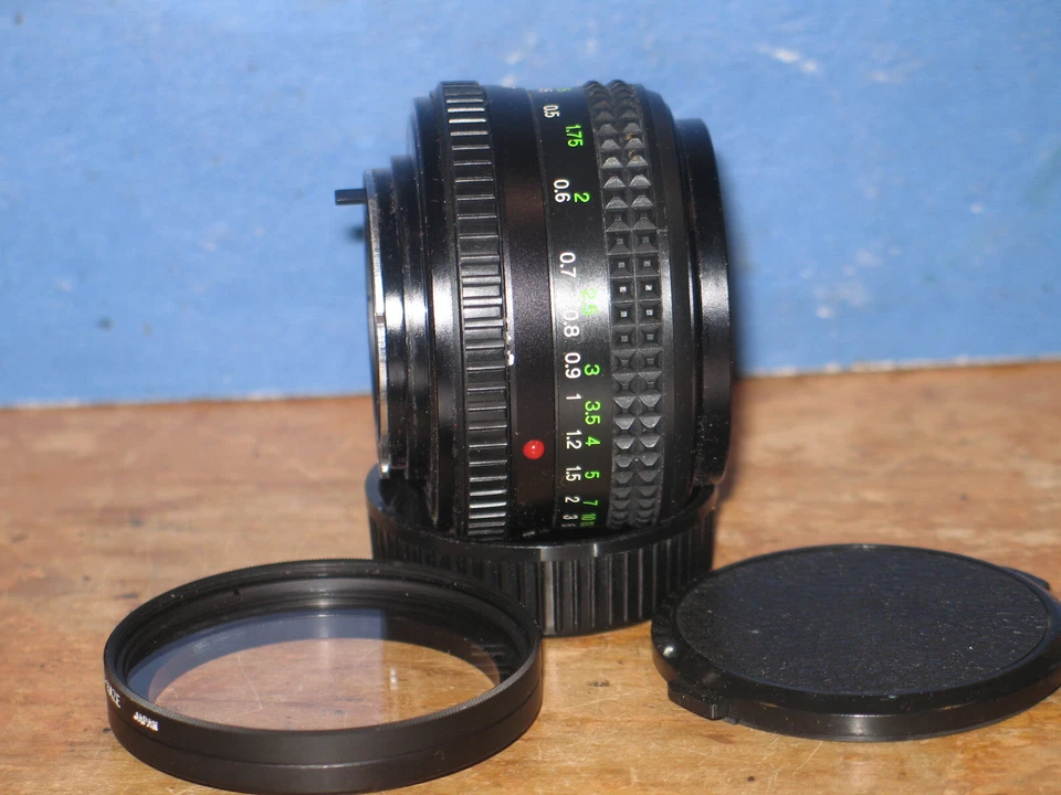 [Exc] Lente estándar MF de enfoque manual Minolta MD Rokkor-X 50 mm f/1,4. Foto 2 de 4