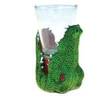 COOL ANIMAL HEAD SHOT GLASS - ALLIGATOR