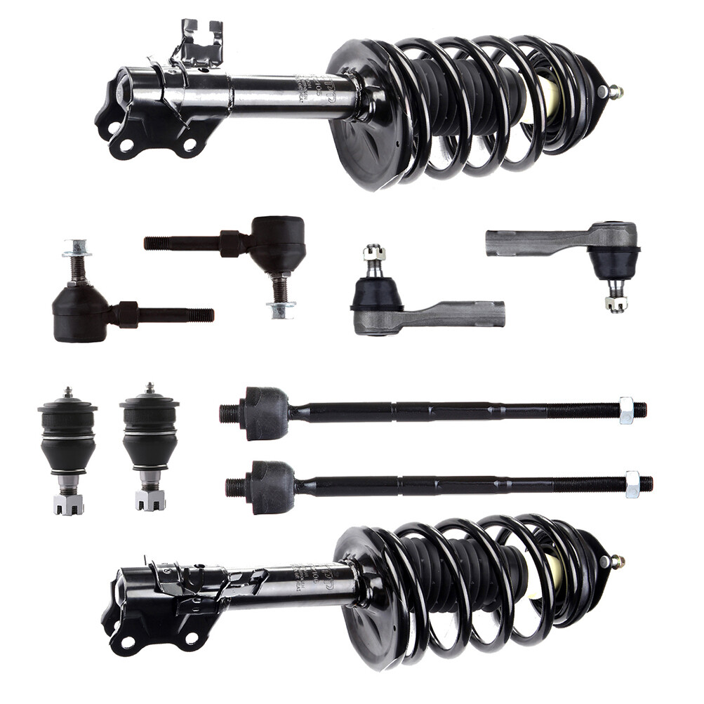 2002-2006 Nissan Sentra Front Suspension Kit - Struts Ball Joints Tie Rods Sway Bar