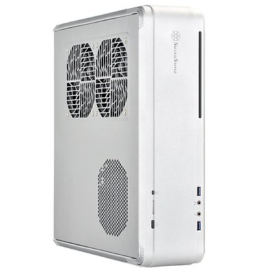 SilverStone Technology FTZ01S Fortress Z Aluminum Unibody Mini-ITX/DTX SFX Compu