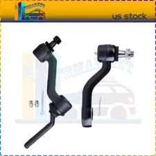 New 2x Pitman Arm & dler Arm Steering Kit Fits For 1988-1991 GMC C1500 Pickup