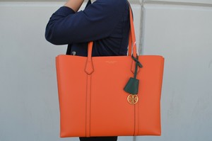 tory burch orange tote