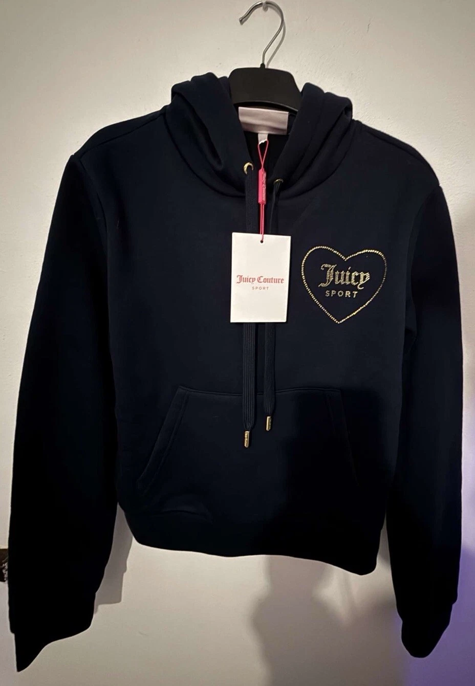 Juicy Couture Sport Women’s Hoodie size Small New with tags Black