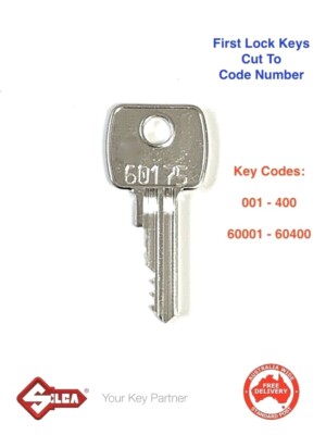 First Lock Filing Cabinet & Cam Lock Keys Cut To Your Code Number ...