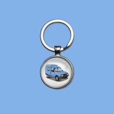 Porte-clés Citroën C15 bleu Uzès porte-clefs