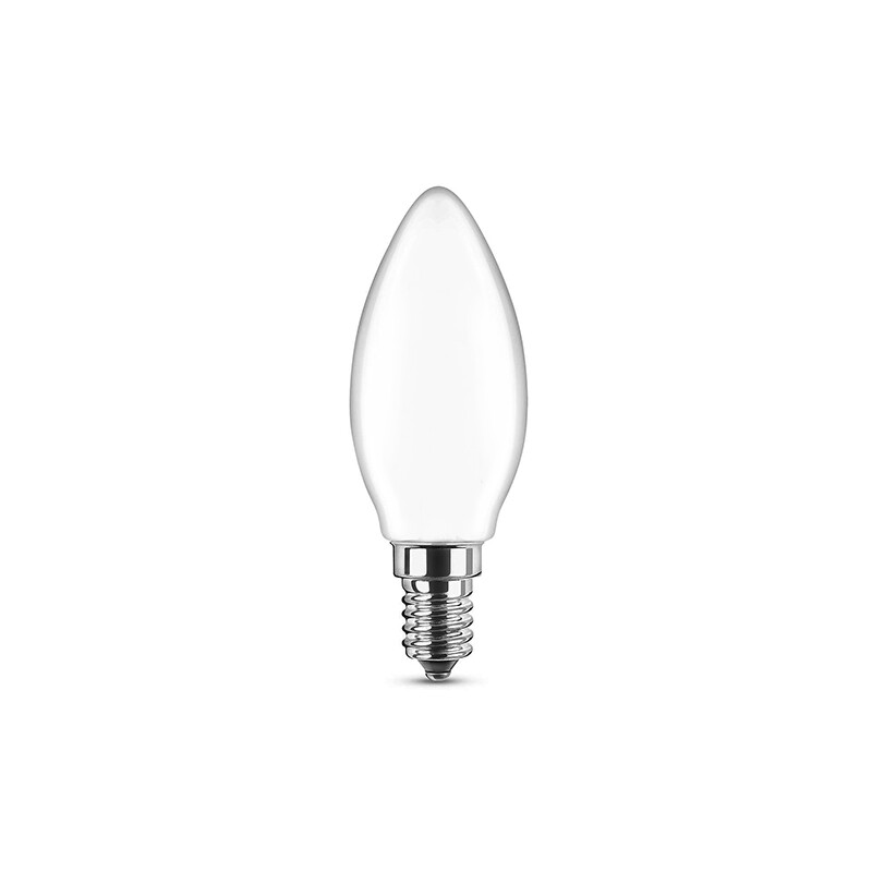 Lampadine LED Oliva E14 4W Nova Line Opale 4000K - Set 10 Pezzi