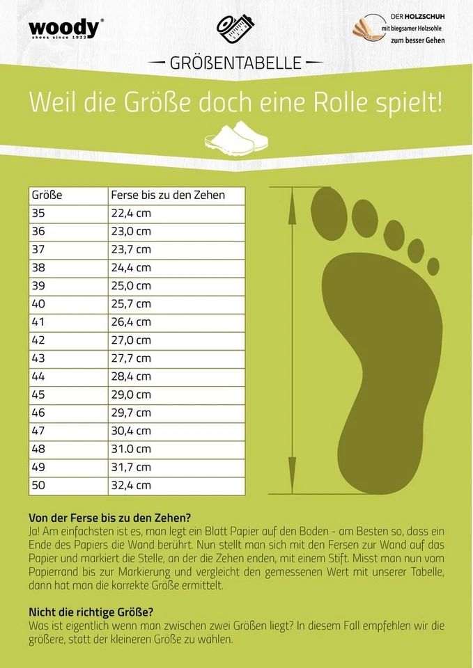 Woody Lukas Herren Clogs Pantolette Fellschuh Holzschuh Kuhfell Gr 40 - 50 - Bild 2 von 4