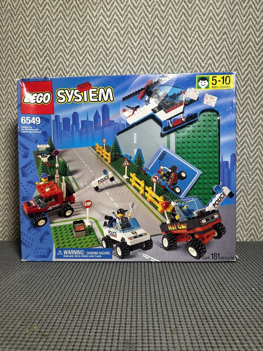 Lego System 6549 ROADBLOCK RUNNER RARE 1997 Retired Police Set | eBay