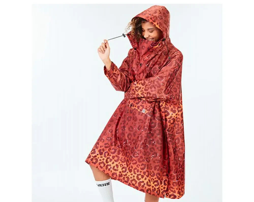 Poncho adulte imprimé Harmonie double de polaire pour adulte