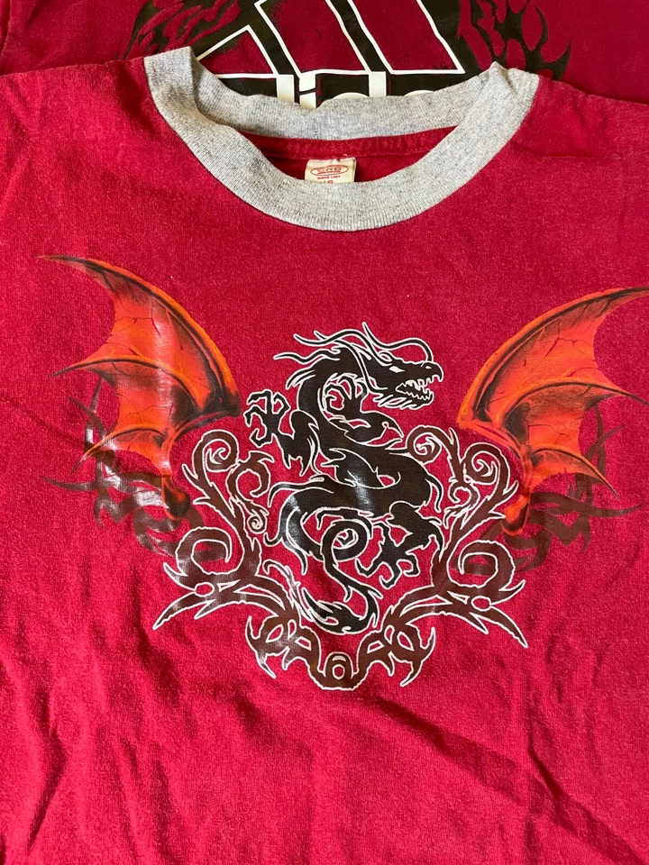 Adidas Puma CRB 3 Boys T Shirts Two Tone Long Sleeve & Short Sleeve Size 14-16* - Image 3 of 4