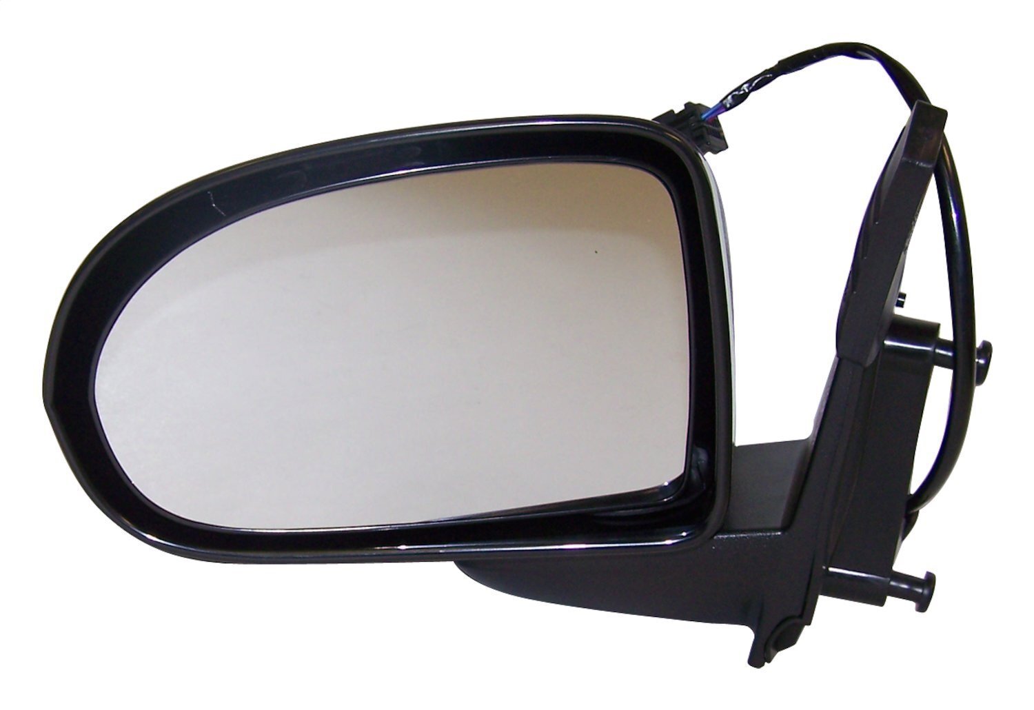 Crown Automotive Left Power Folding Door Mirror Black Textured 5115043AG