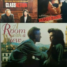 Laser Disc Movie Lot 3 Room With a View widescreen - Class Action - Masquerade