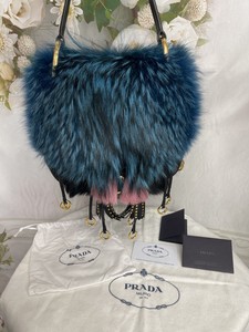 prada fur bag