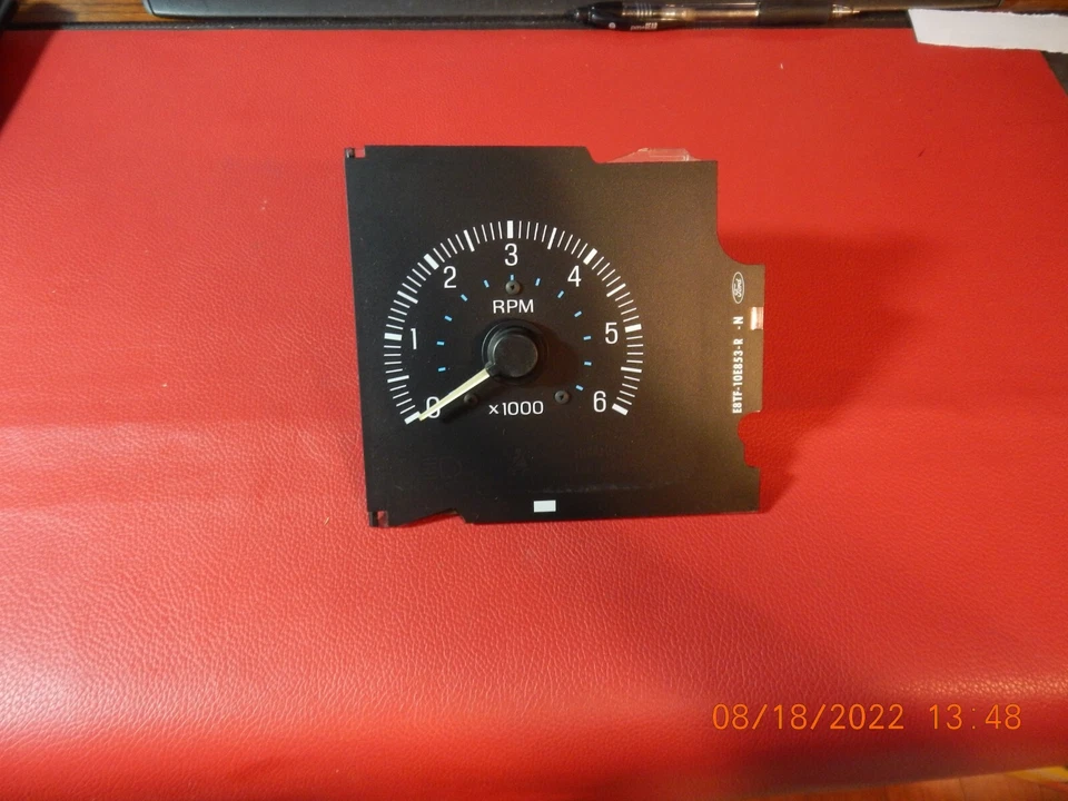 1987 1991 Ford Truck Bronco f150 F250 F350 OEM Gauge Cluster RPM TACHOMETER 88 Foto 3 de 4