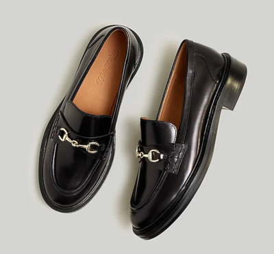 New MADEWELL Size 9 The Vernon Bit Hardware Loafer Leather  display picture 2