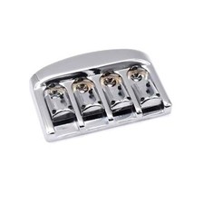 KD By AxLabs Gravity Saddle Bass Bridge, 4-String - Chrome