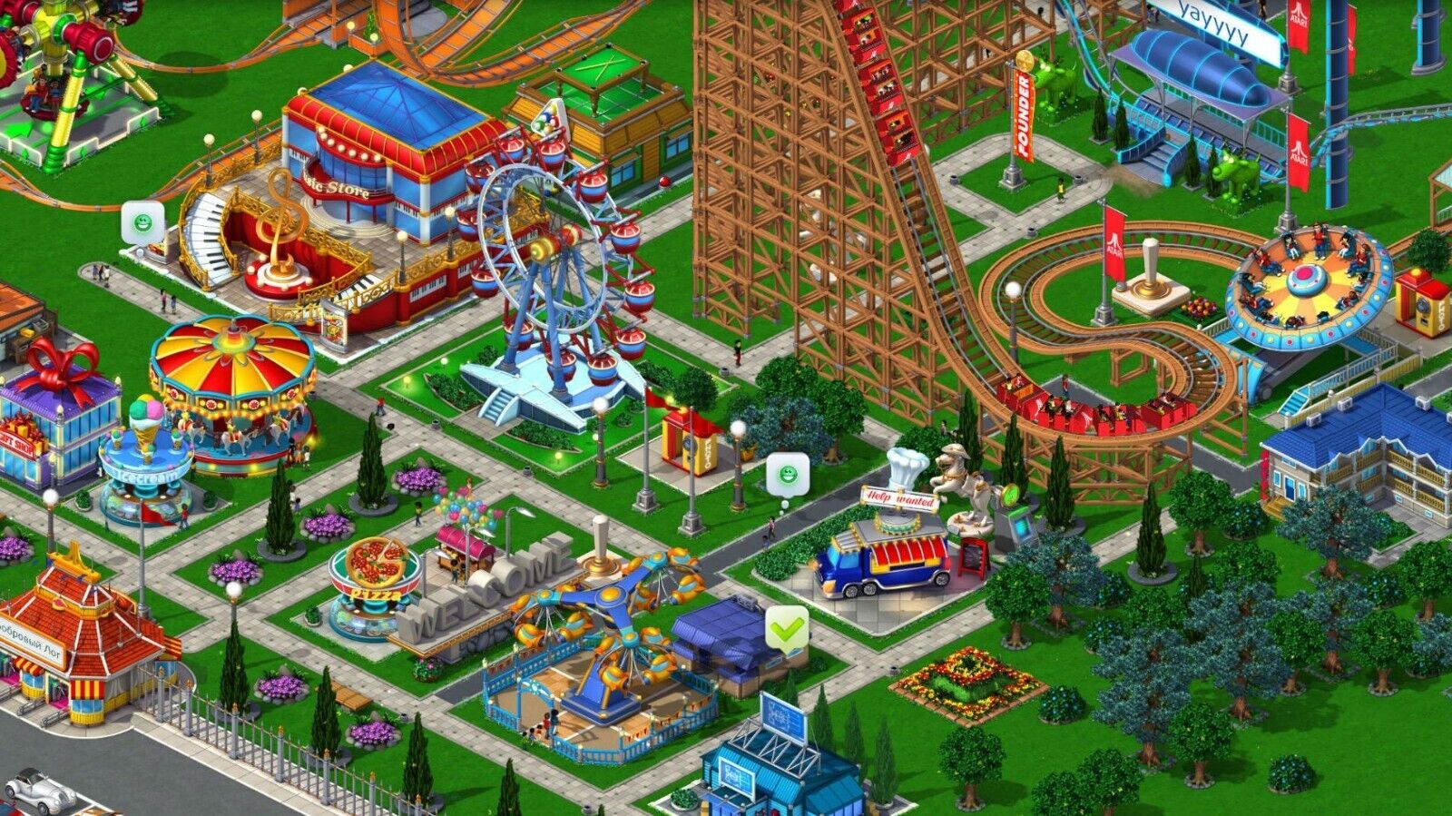 RollerCoaster Tycoon Classic Review - Retro Theme Park Sim as Addictive as  Ever