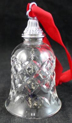 Waterford Crystal Twelve Days of Christmas #2 Bell Three French Hens