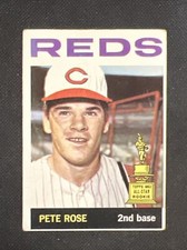 1964 Topps #125 Pete Rose VG-EX All Star Rookie Cincinnati Reds *314