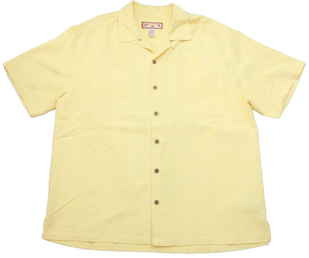 Camisas de vestir lisas para hombre Caribbean Joe