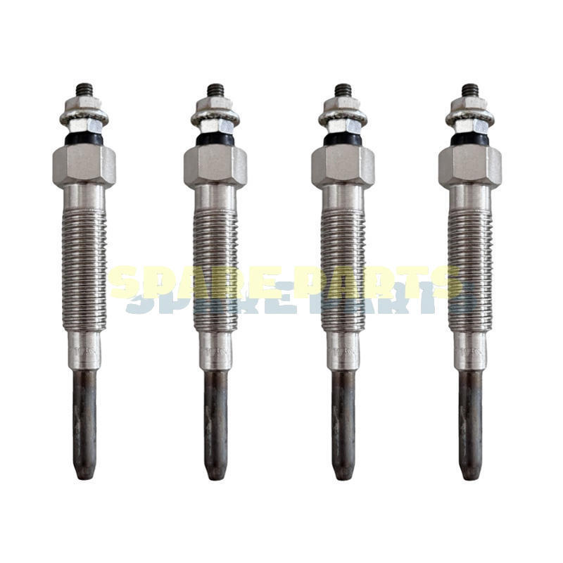 4PCS Glow Plug 32A66-03100 For Mitsubishi S4Q2 S4S Forklift 12V F18B FD28 FD35A