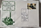 Germany 1985 Flying Scotsman stamp  150th anniversary of German Railways FDC VGC