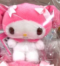 Sanrio My Melody Fluffy Small Stuffed Toy Plush Doll 152534-20 Character Japan