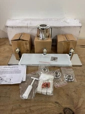 Z-Lite 911-3V-LED Sempter 3 Light 21"W Bath Light, Chrome *READ*