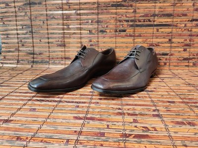 HUGO by Hugo Boss Men s  Leather Shoes Dark Brown US SIZE 16  NEW STORE DISPLAY