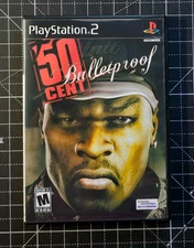 PlayStation 2 PS2 50 Cent Bulletproof Custom Case NO Game or Manual