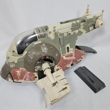 Star Wars - Power of the Force 2 - Boba Fett's Slave I Starship 1996 - COMPLETE