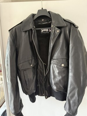 Schott 184SM NYC Pilotenjacke Original Made in USA Größe US 50 / XL