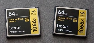 LEXAR Professional 1066x 64GB CF Compact Flash
