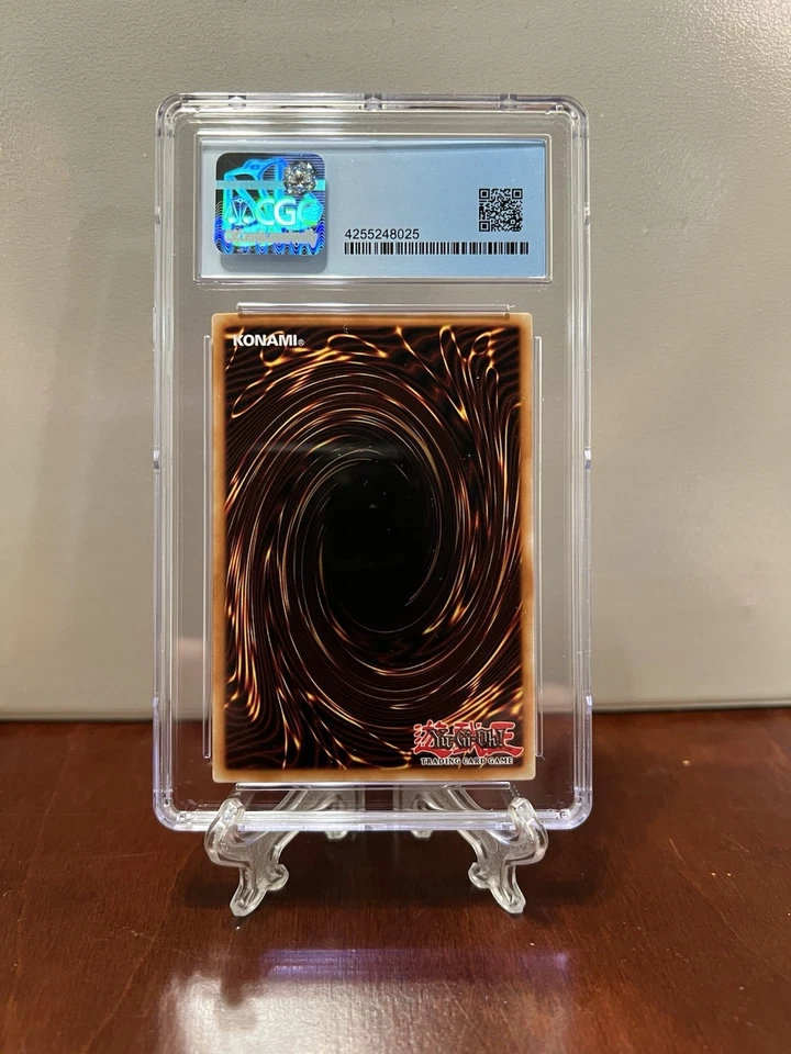 Yugioh Red-Eyes Flare Metal Dragon PGL3-EN078 Gold Rare 1st Ed CGC 10 Pristine - Image 2 of 2