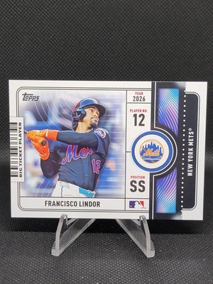 2026 Topps Series 1 - Big Ticket Player Francisco Lindor #BTP-10