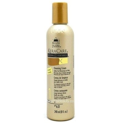 Avlon Science Hair Care KeraCare Natural Textures #1 Shampoo Cleansing Cream 8oz