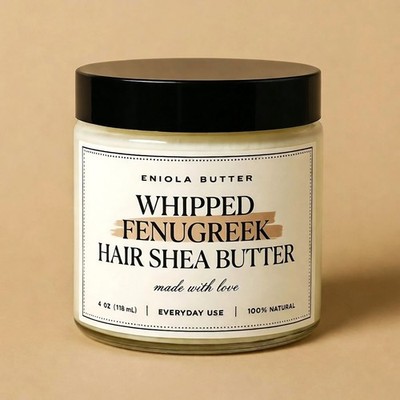 Fenugreek Hair Growth Butter Shea Moisturizer for Dry Hair & Scalp 8oz