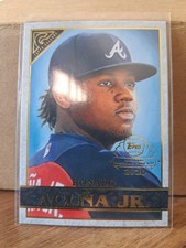 2020 TOPPS GALLERY PREVIEW CARD BASEBALL CARD DAY BRAVES RONALD ACUNA JR #GP-2