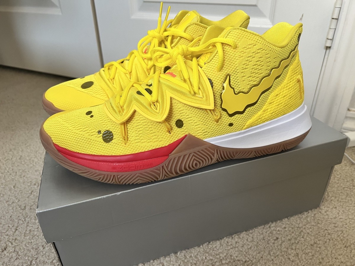 Nike SpongeBob SquarePants x Kyrie 5 'SpongeBob' Size 12.5 | eBay