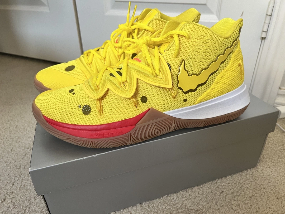 Preços baixos em Nike SpongeBob SquarePants x Kyrie 5 SpongeBob | eBay